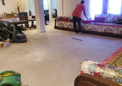 Excellent water damage restoration